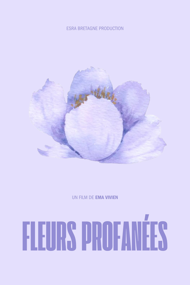 Fleurs Profanées poster background
