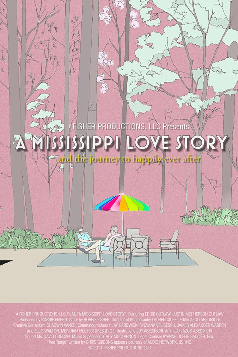 A Mississippi Love Story poster background