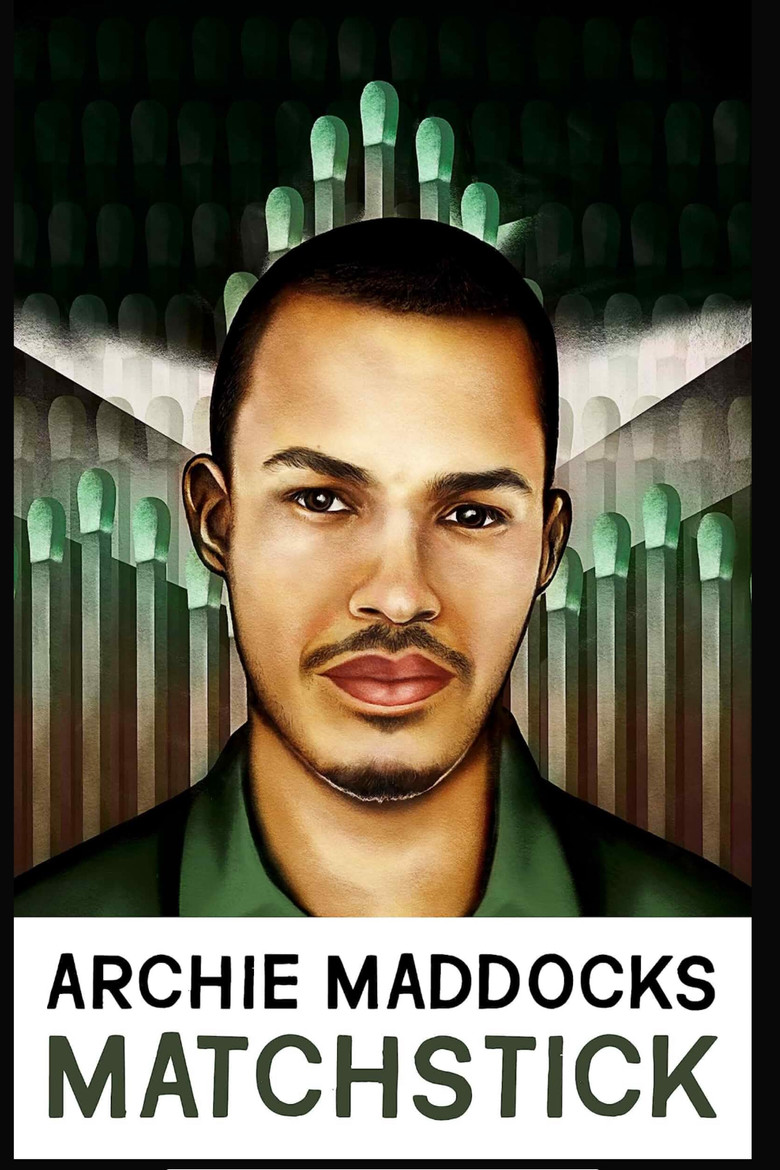 Archie Maddocks: Matchstick poster background