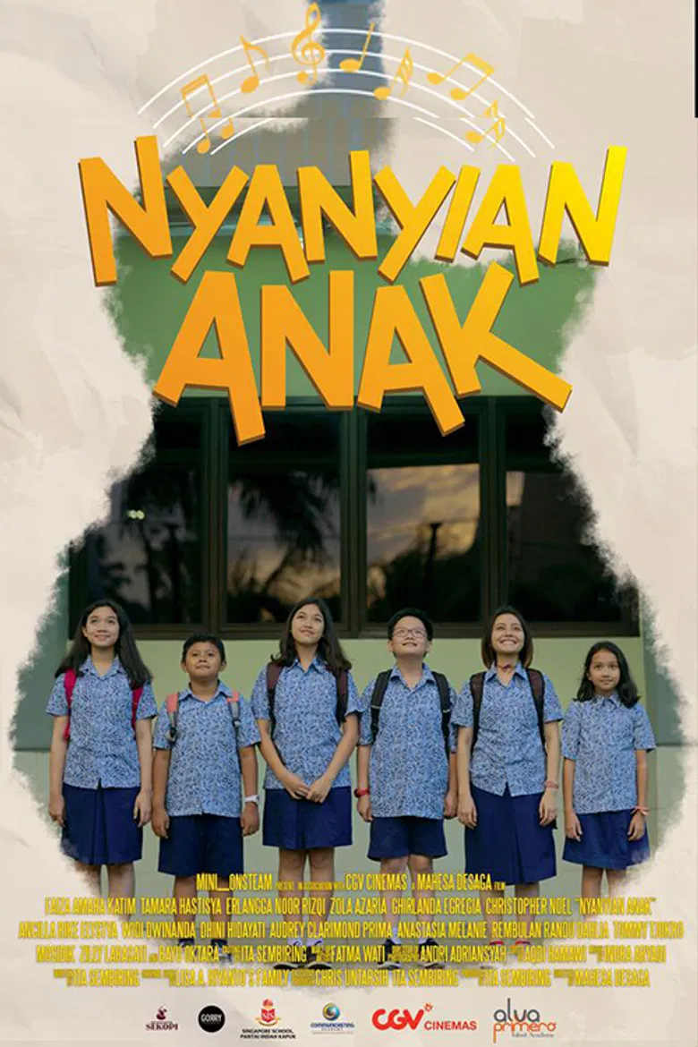 Nyanyian Anak poster background