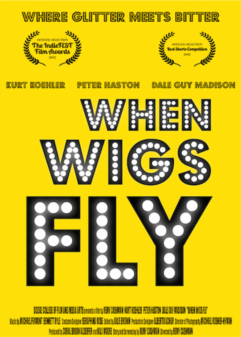 When Wigs Fly poster background
