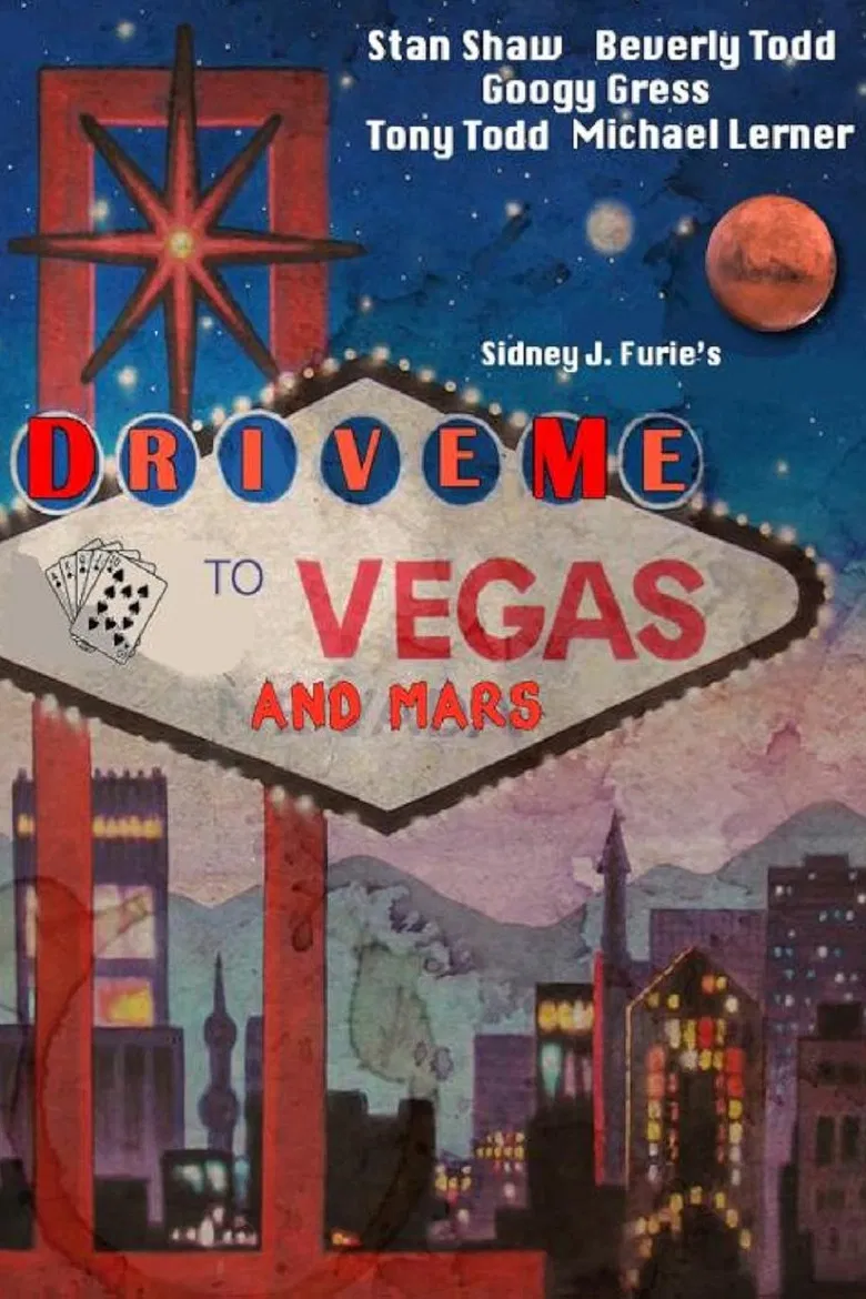 Drive Me to Vegas and Mars poster background