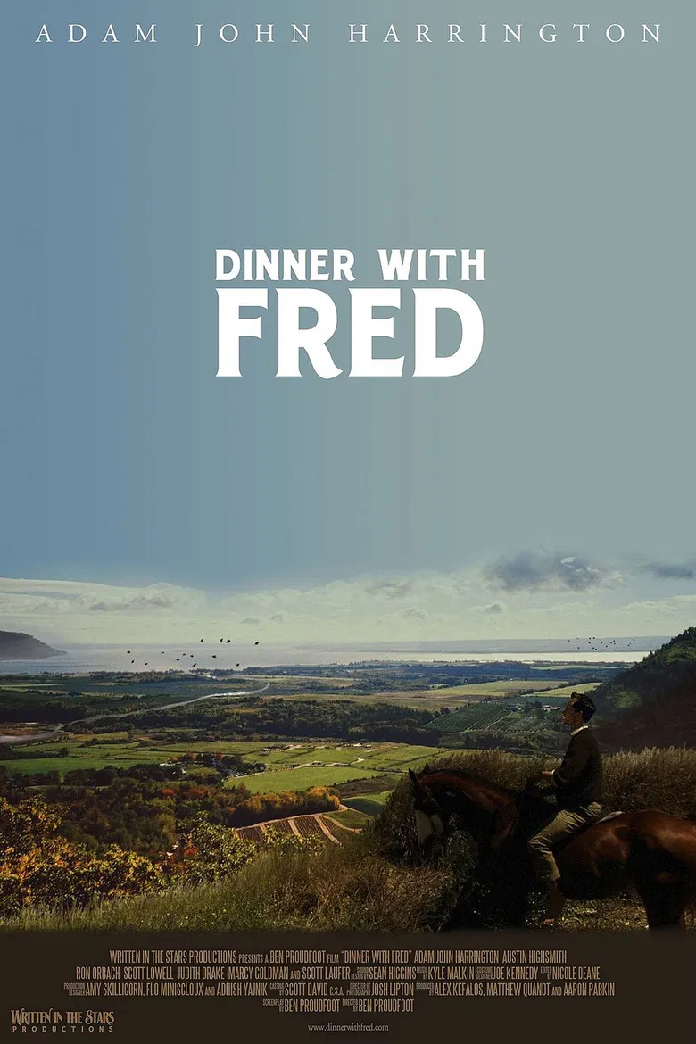Dinner With Fred poster background