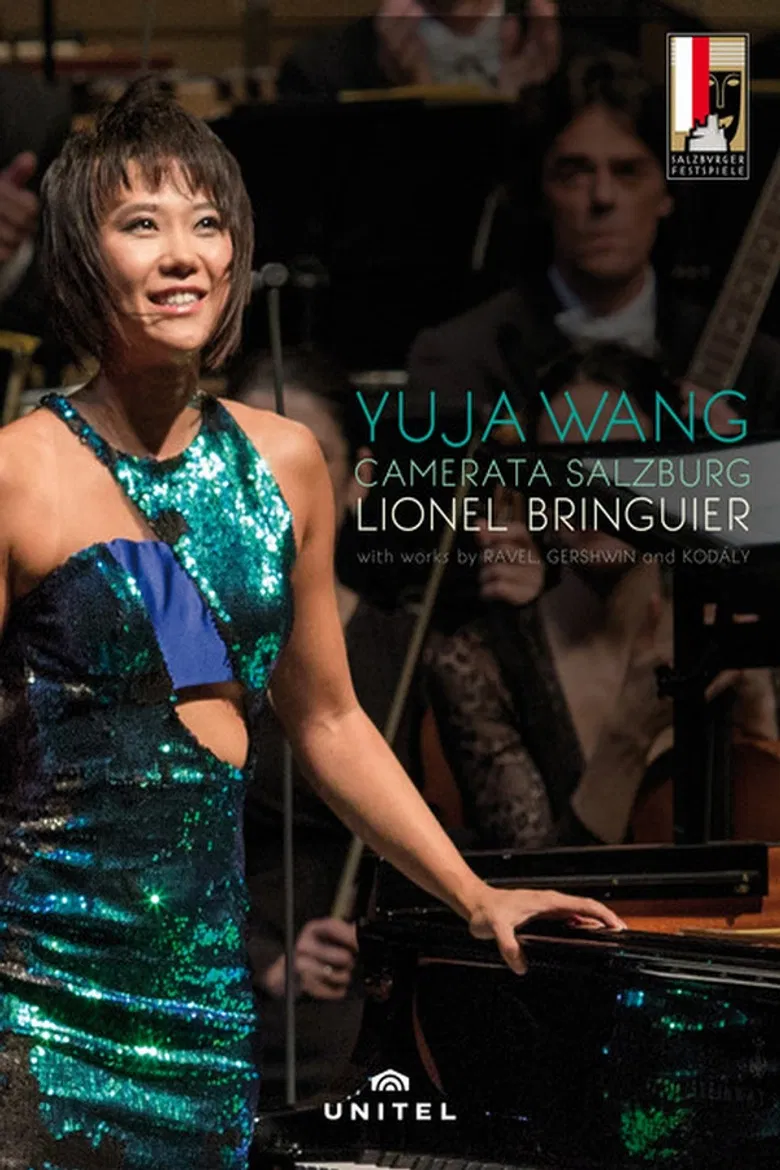 Salzburg Festival 2016: Yuja Wang and Lionel Bringuier perform Ravel, Gershwin and Kodály poster background