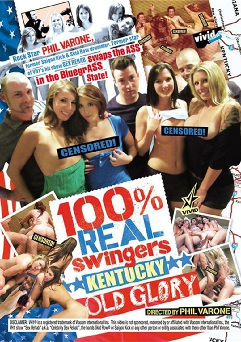 100% Real Swingers: Kentucky - Old Glory poster background