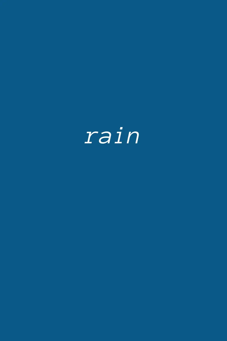rain poster background