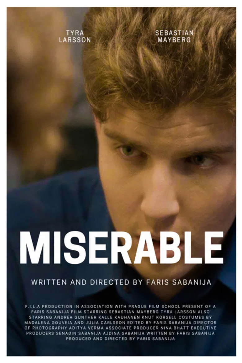 Miserable poster background