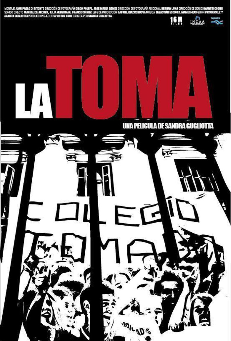La toma poster background