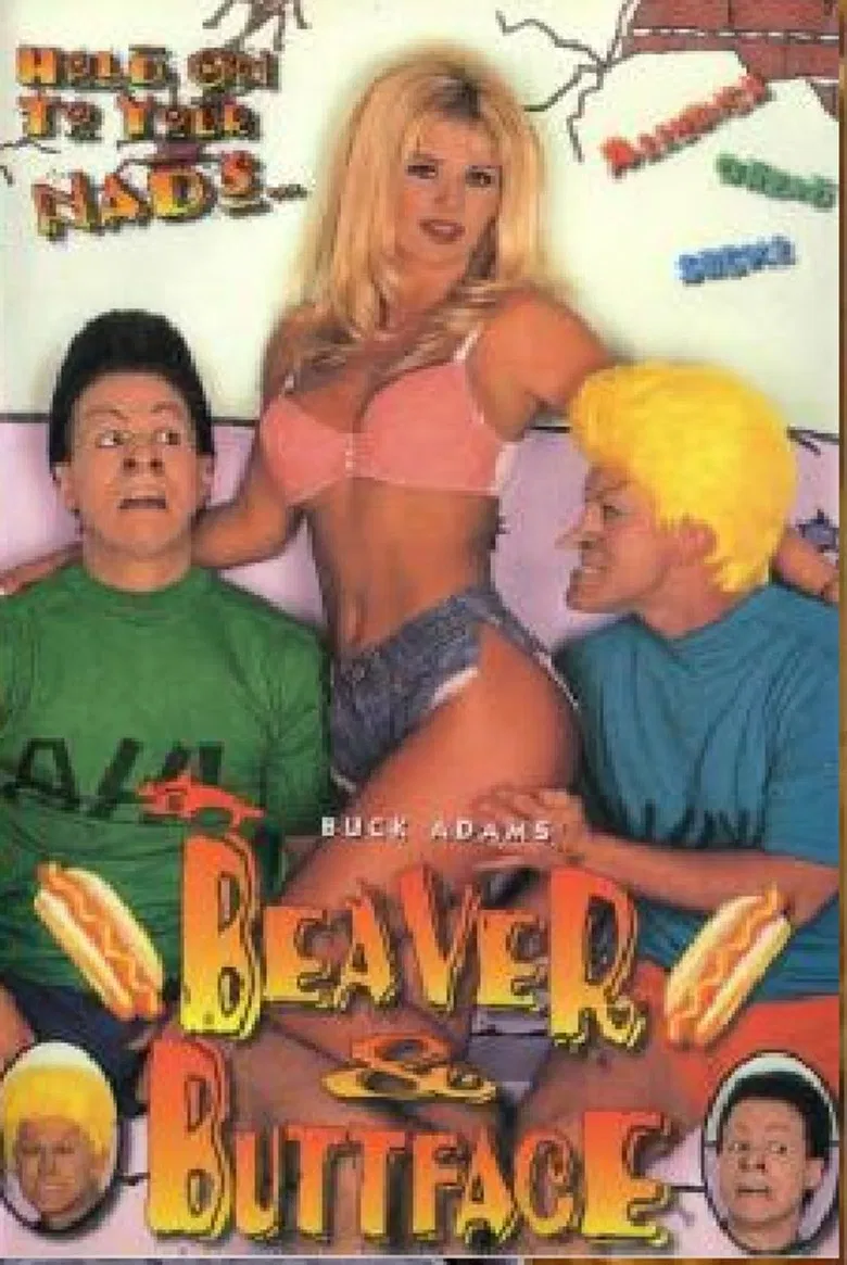 Beaver and Buttface poster background