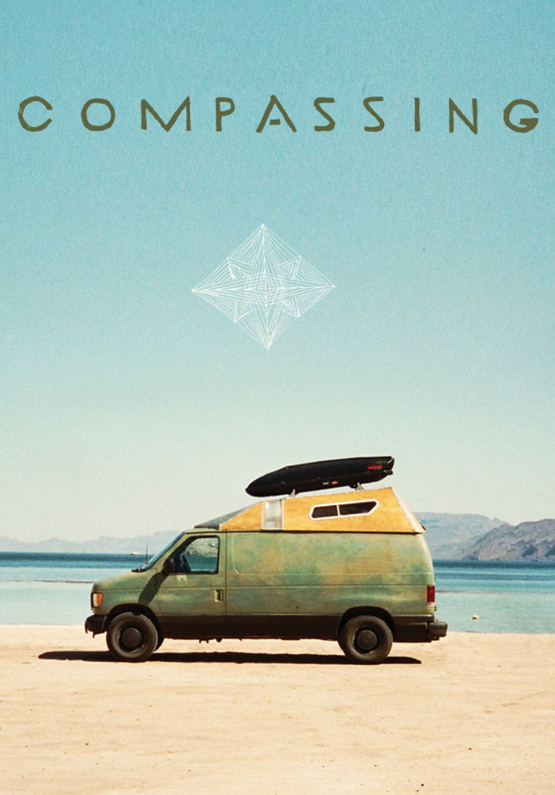Compassing poster background