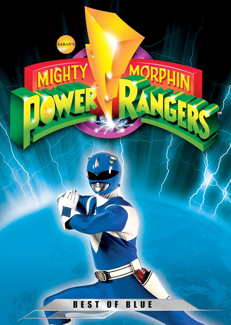 Mighty Morphin Power Rangers: Best of Blue poster background
