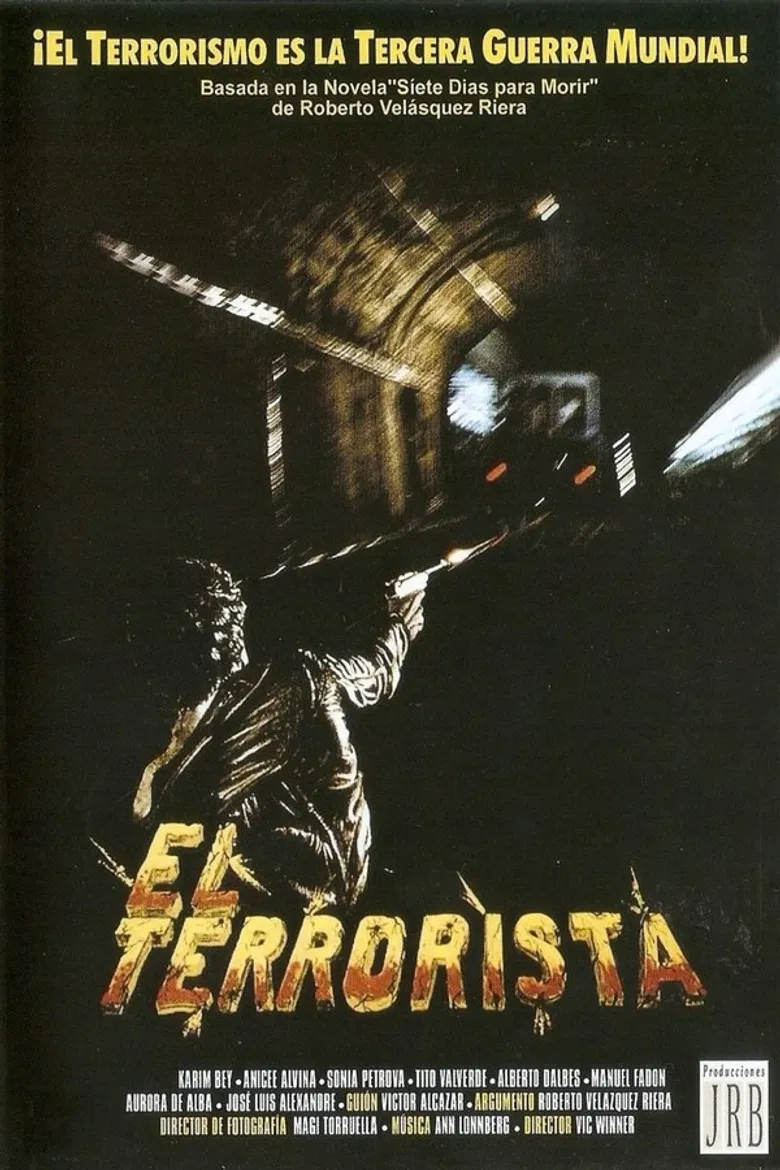 El terrorista poster background