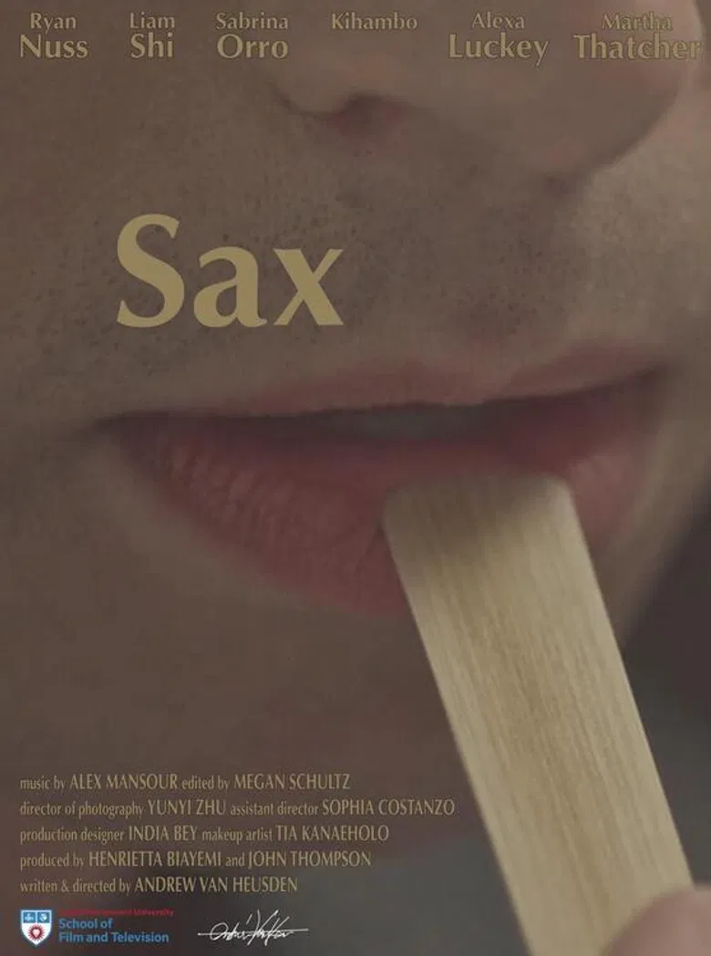 Sax poster background