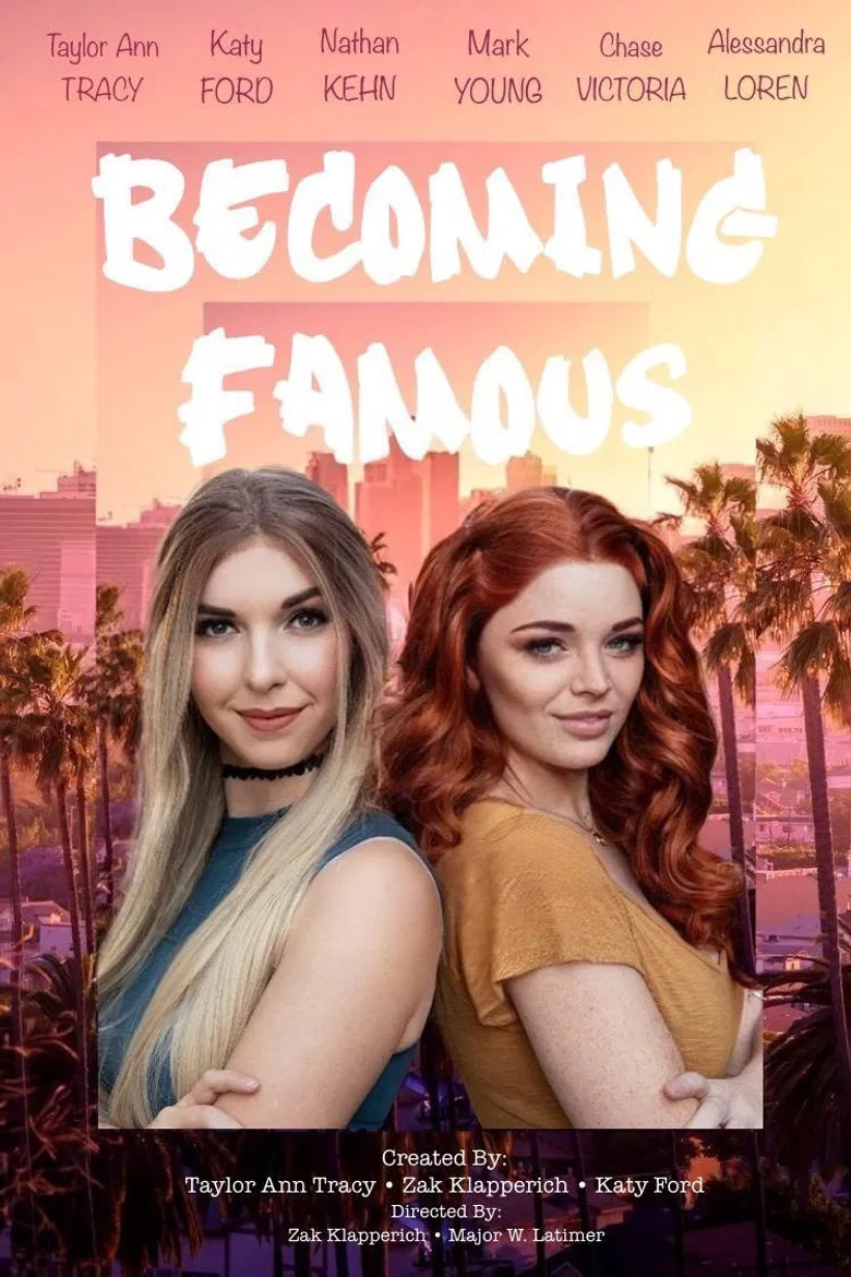 Becoming Famous poster background