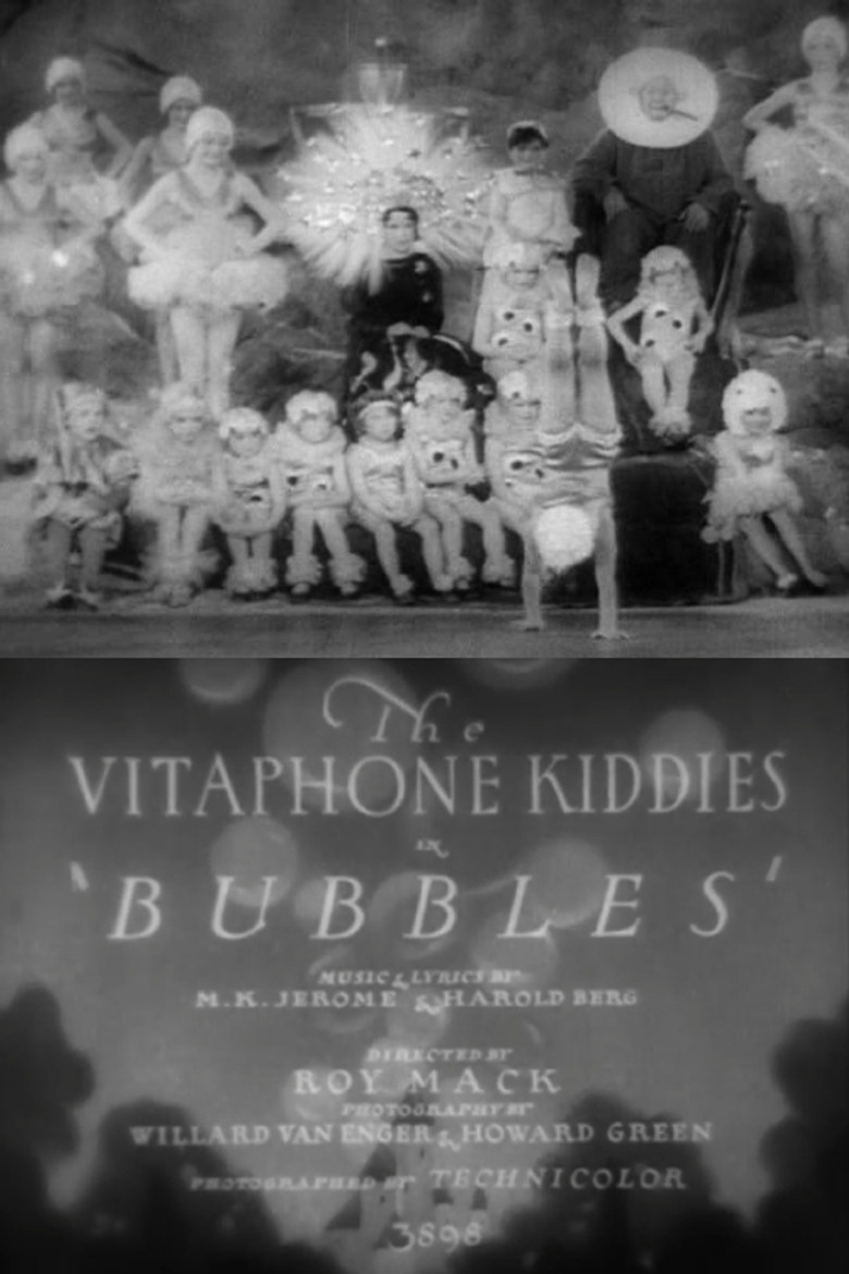 Bubbles poster background