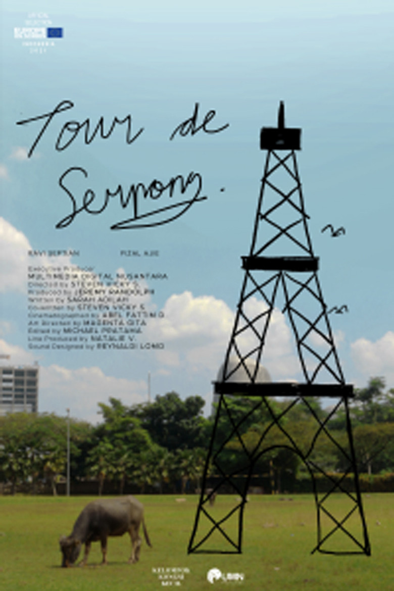 Tour de Serpong poster background