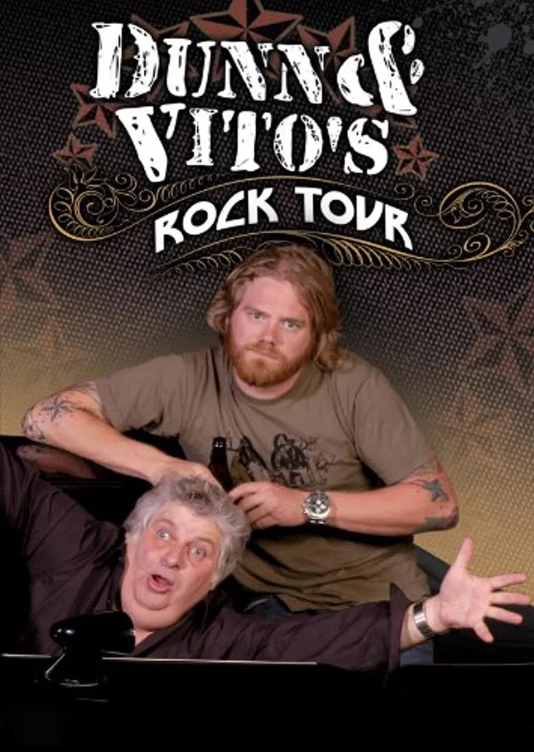 Dunn & Vito's Rock Tour poster background
