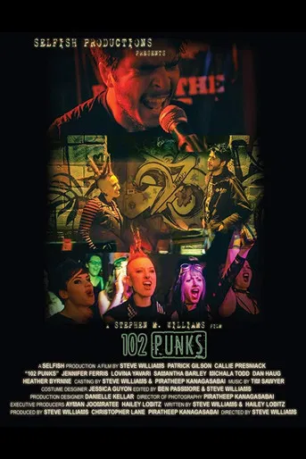 102 Punks poster background