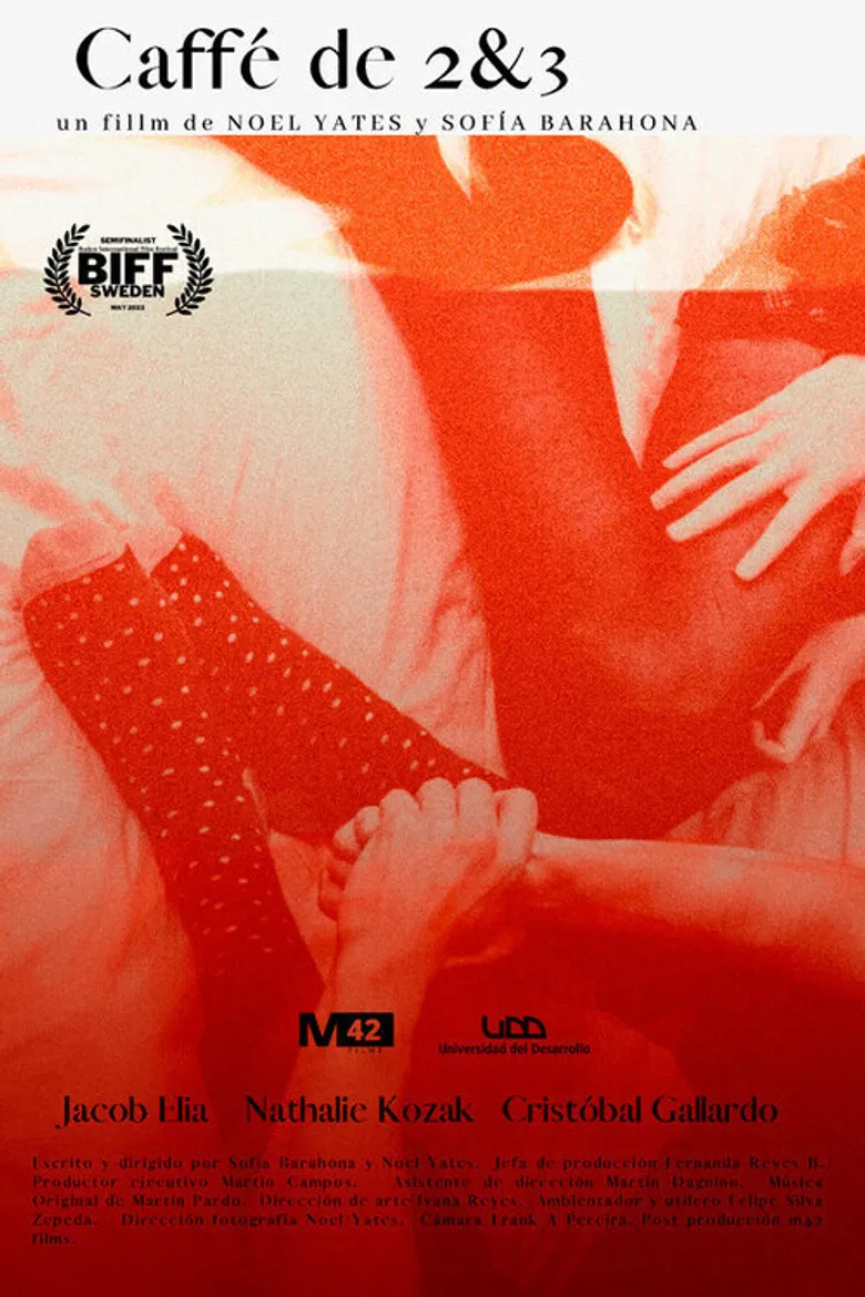 Caffé de 2 & 3 poster background