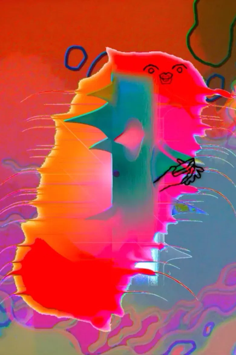 Microplastics poster background