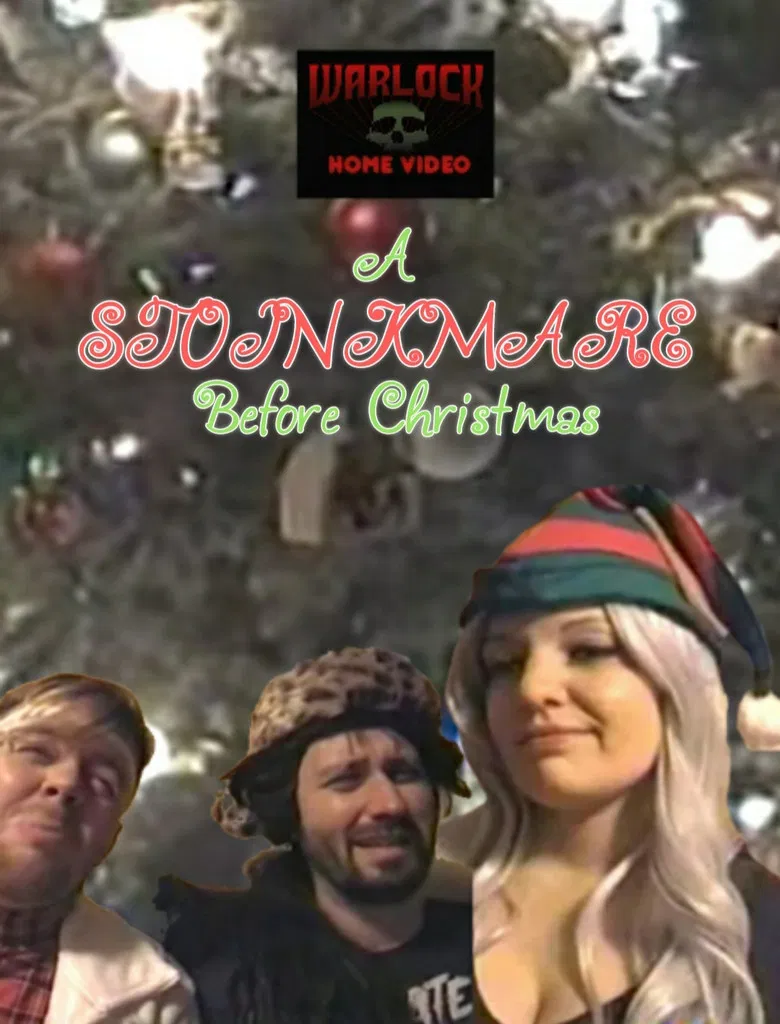 A Stoinkmare Before Christmas poster background