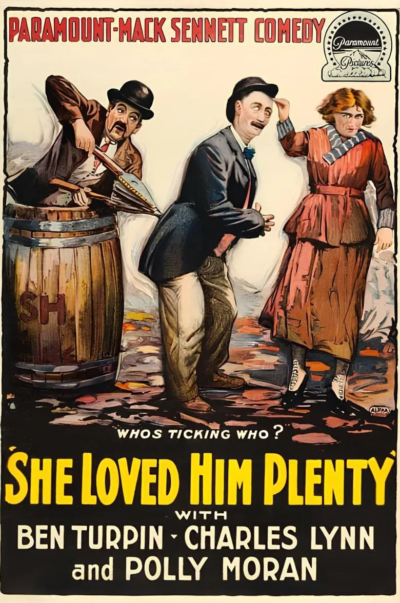 She Loved Him Plenty poster background
