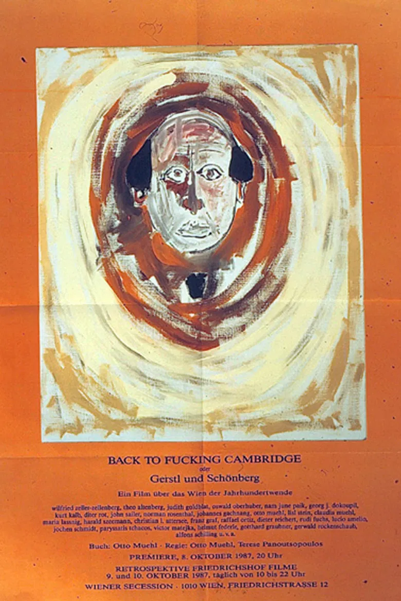 Back to Fucking Cambridge poster background