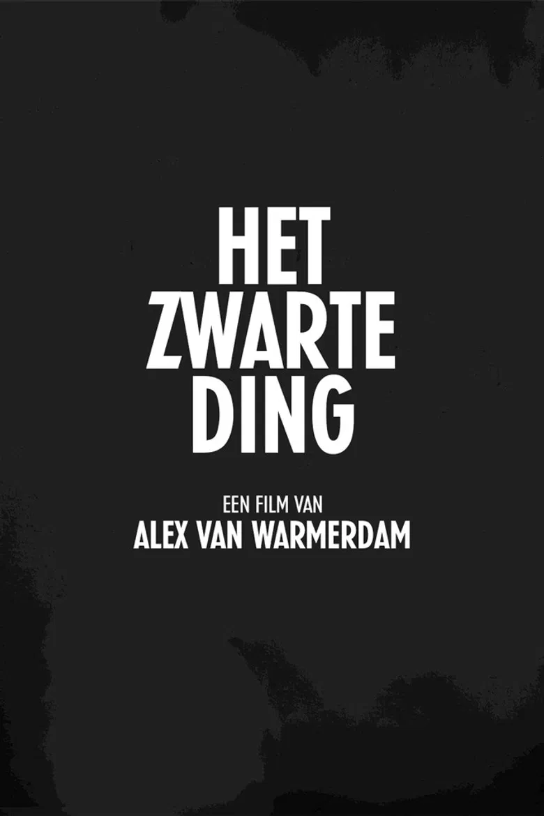 Het Zwarte Ding poster background