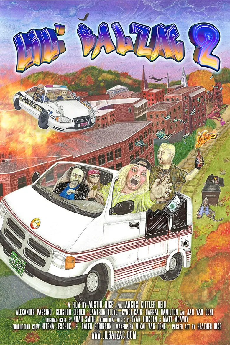 Lil' Balzac 2 poster background