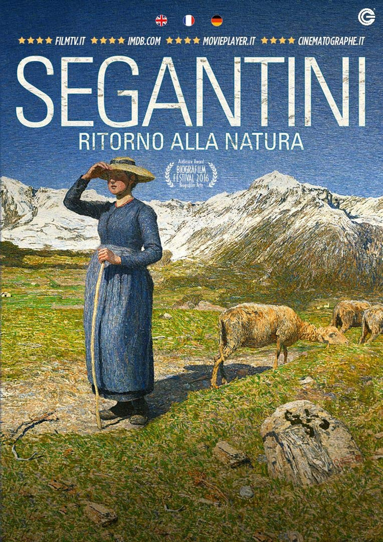 Giovanni Segantini - Magie des Lichts poster background
