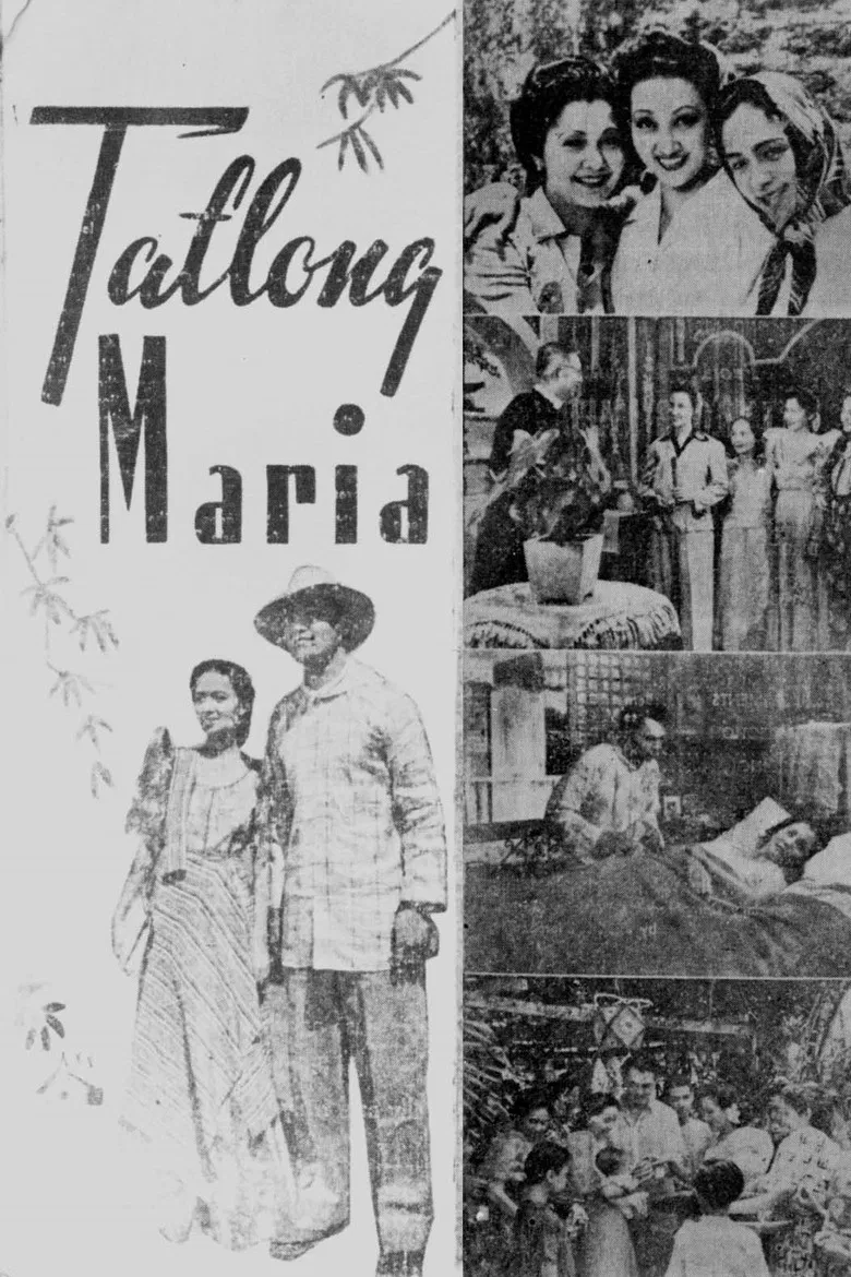 Tatlong Maria poster background