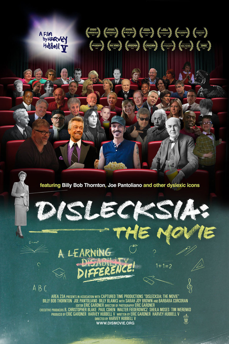 Dislecksia: The Movie poster background