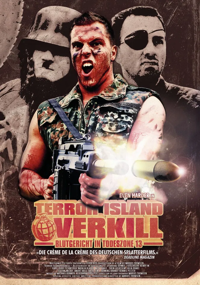 Terror Island Overkill poster background
