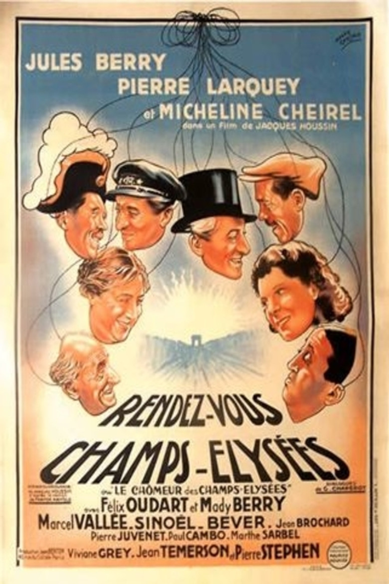 Champs-Elysees poster background