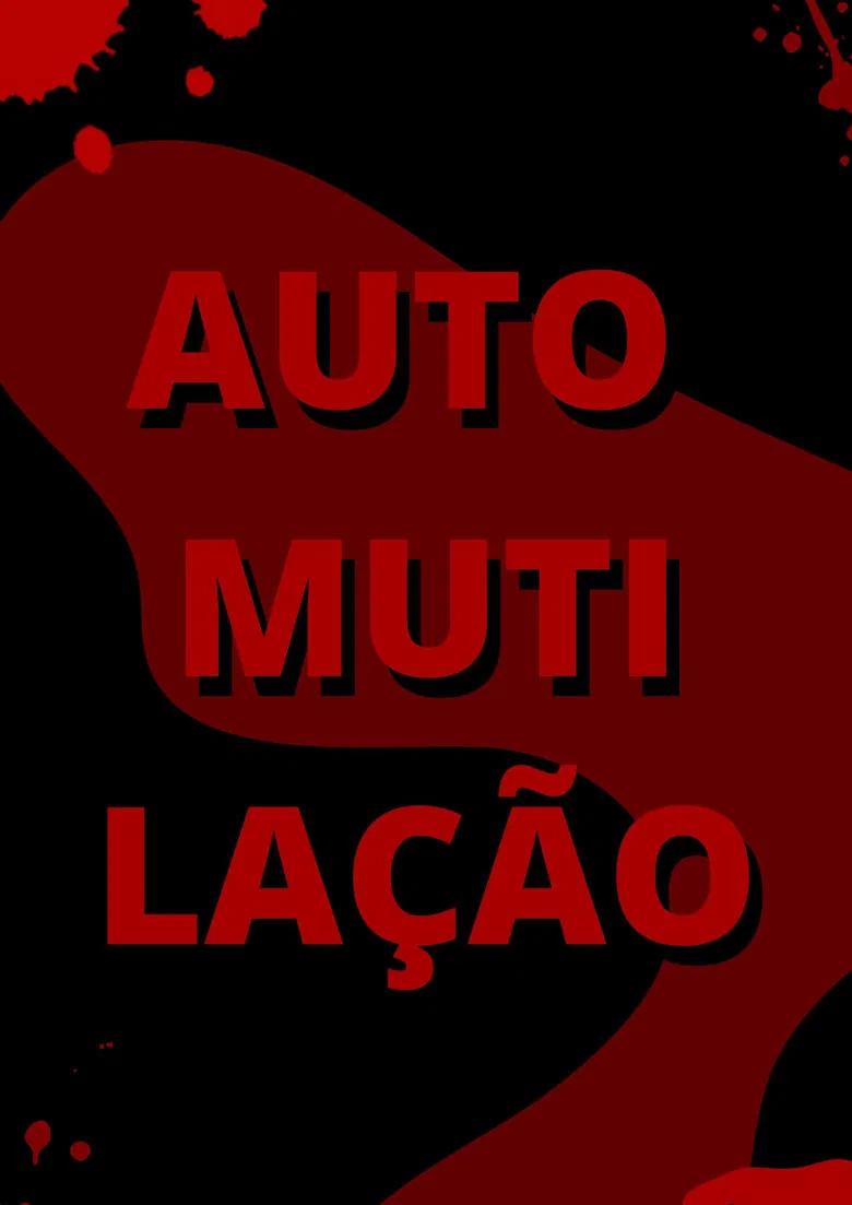 automutilação poster background