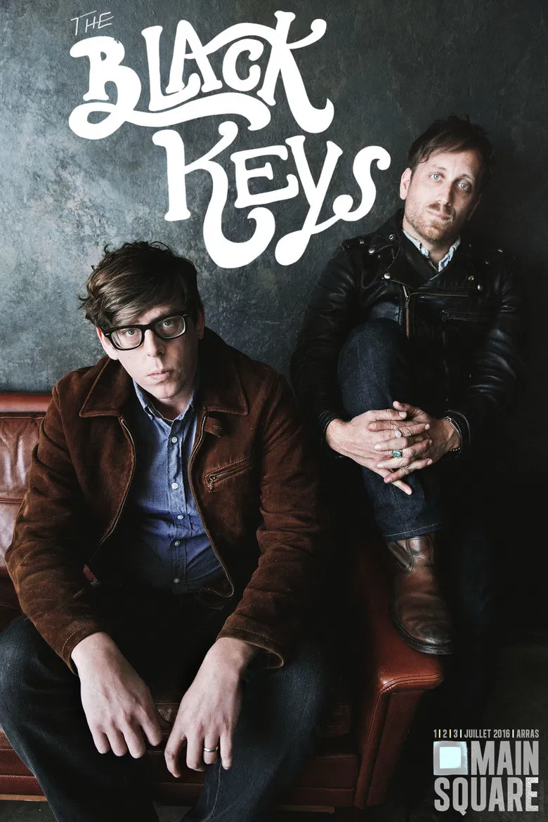 The Black Keys - Main Square Festival poster background