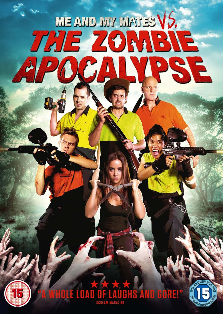 Me and My Mates vs. The Zombie Apocalypse poster background