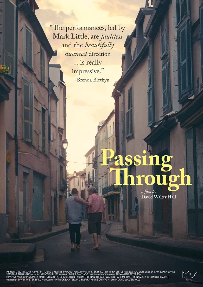 Passing Through poster background