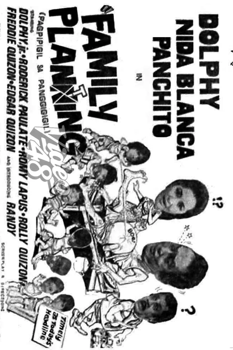 Family Planting poster background