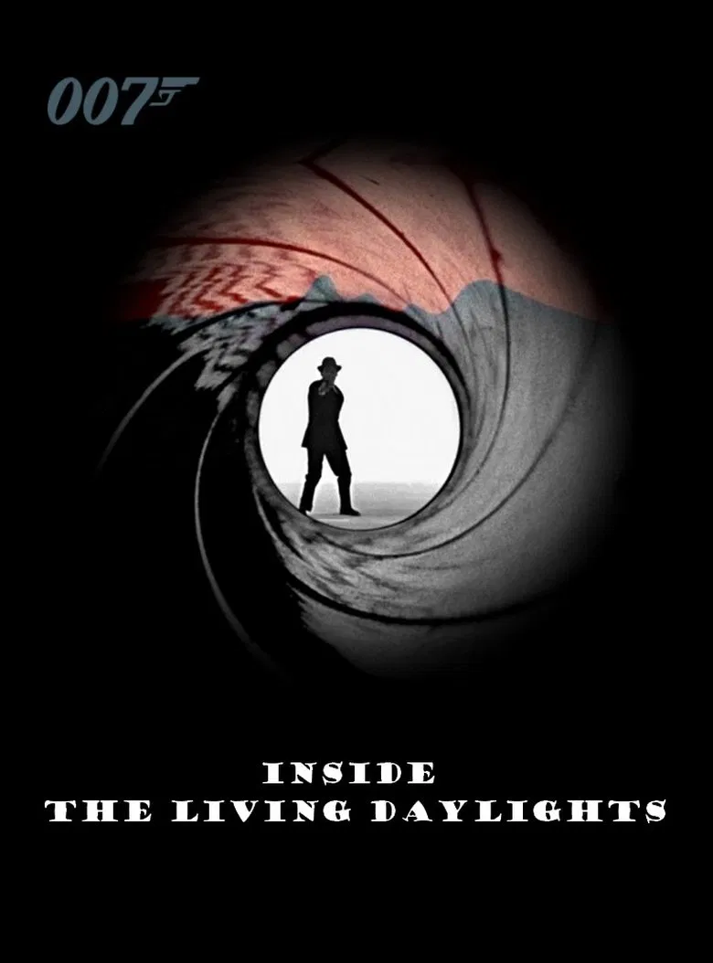 Inside 'The Living Daylights' poster background