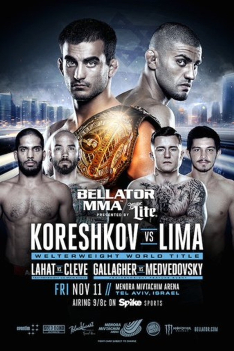 Bellator 164: Koreshkov vs. Lima 2 poster background