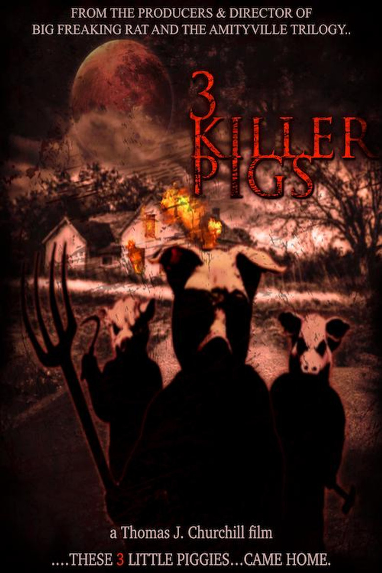 The 3 Killer Pigs poster background