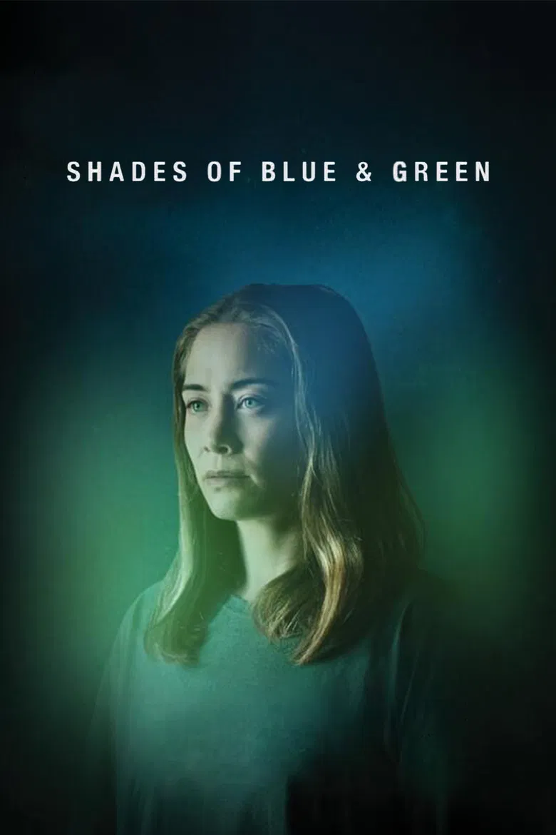 Shades of Blue and Green poster background