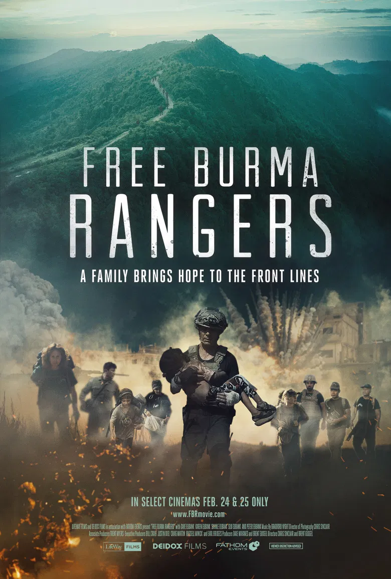 Free Burma Rangers poster background