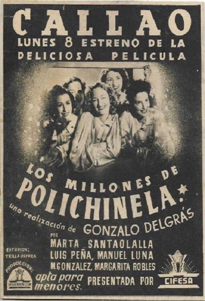 Los millones de Polichinela poster background