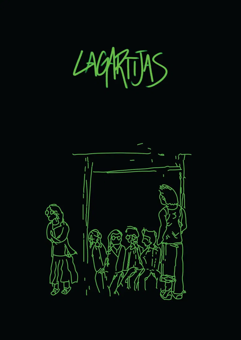 Lagartijas poster background