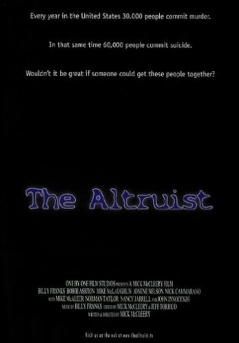The Altruist poster background