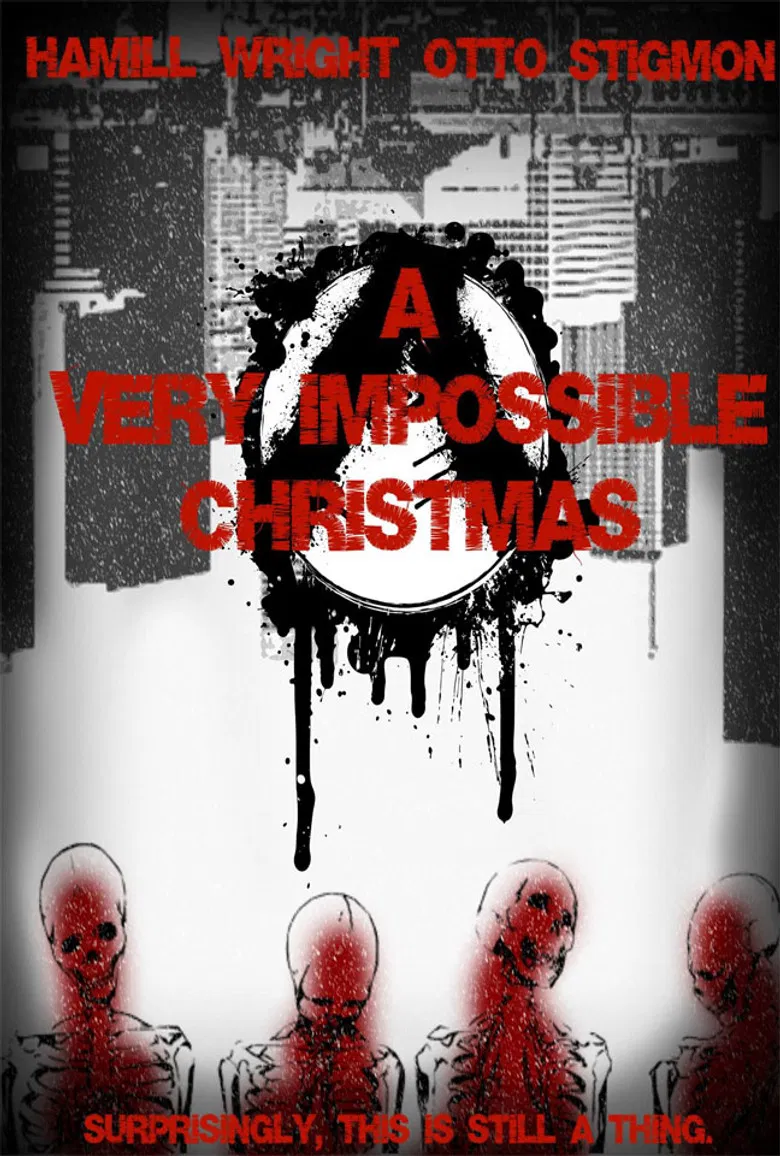 A Very Impossible Christmas poster background