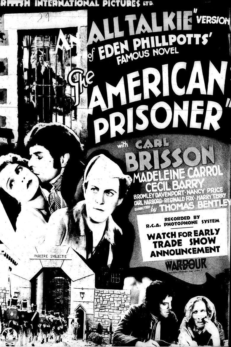 The American Prisoner poster background