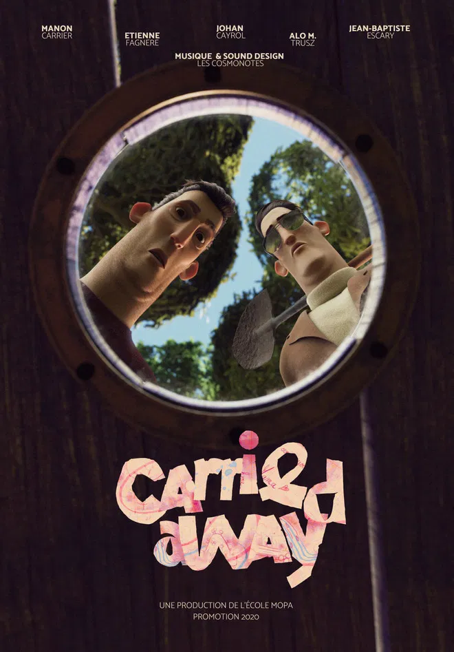 Carried Away poster background